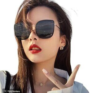 Simple Style Solid Color Fashion Square Women's Sunglasses